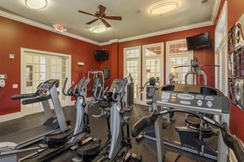 Fitness Center With Modern Equipment at Rose Heights Apartments, Raleigh, 27613